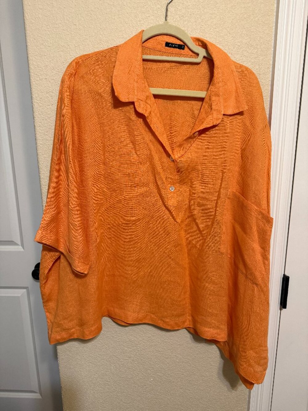 Vivid Linen Top